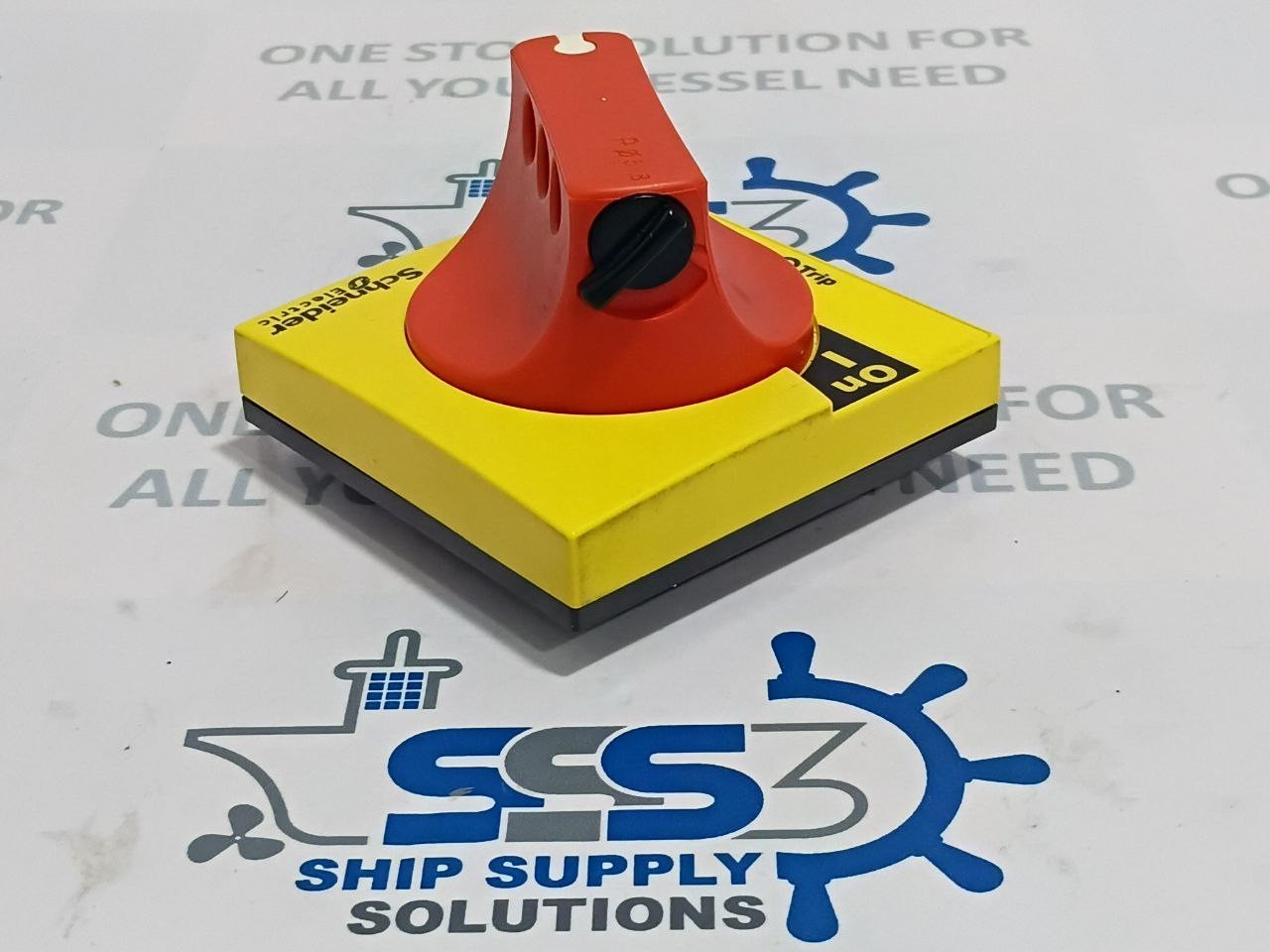 Schneider Electric LV429340 Extended Red-Yellow Rotary Handle (Unused New)