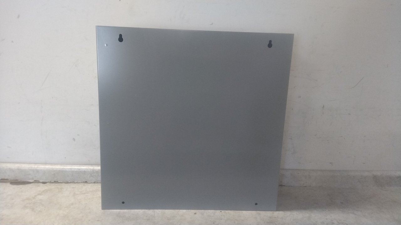Hoffman A30N30BLP 30 In Height 30 In Width 8.62 In Depth Gray Steel Enclosure