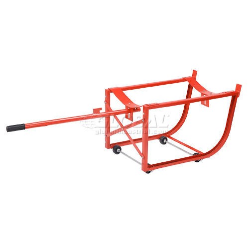 Standard 55 Gallon Drum Cradle with 2-1/2″ Polyolefin Wheels