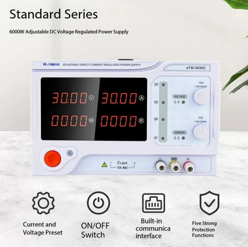 Adjustable DC Voltage Stabilizing Power Supply, High-power Power Supply