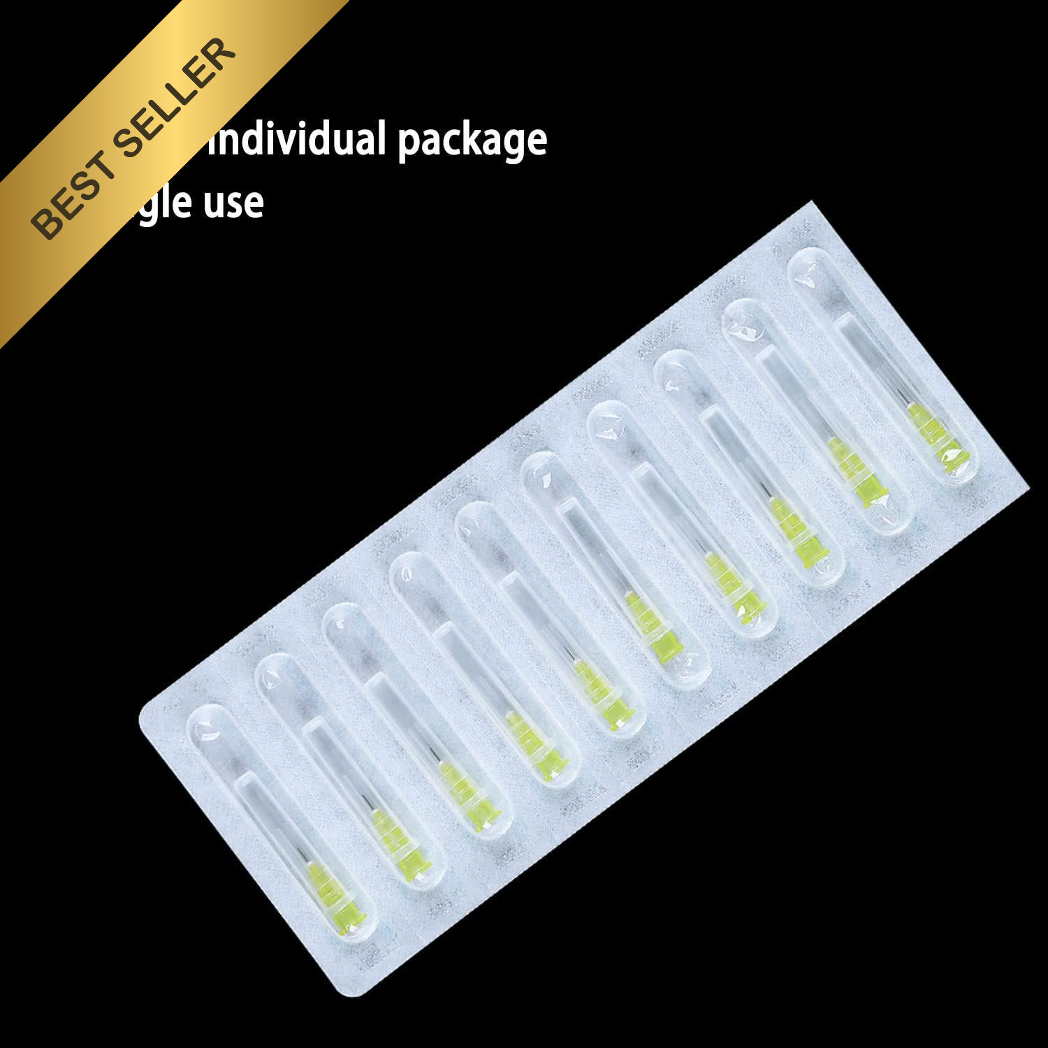 Disposable Luer Lock Needles 30Ga 5/16in 8mm Sterile 100 Pack Replacement