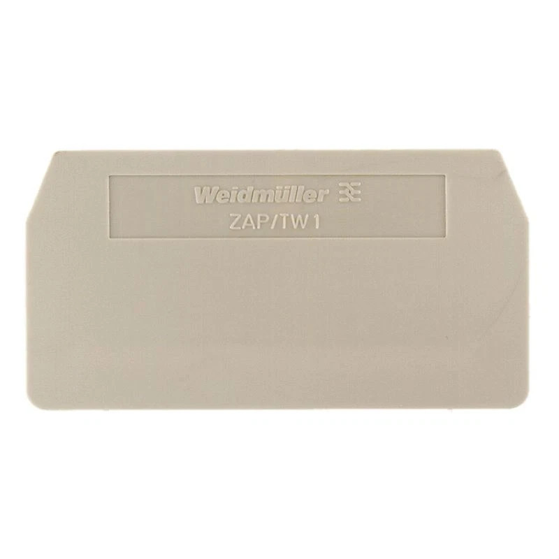 10pcs WEIDMULLER ZAP/TW 1 1608740000 End Plate Dark Beige New