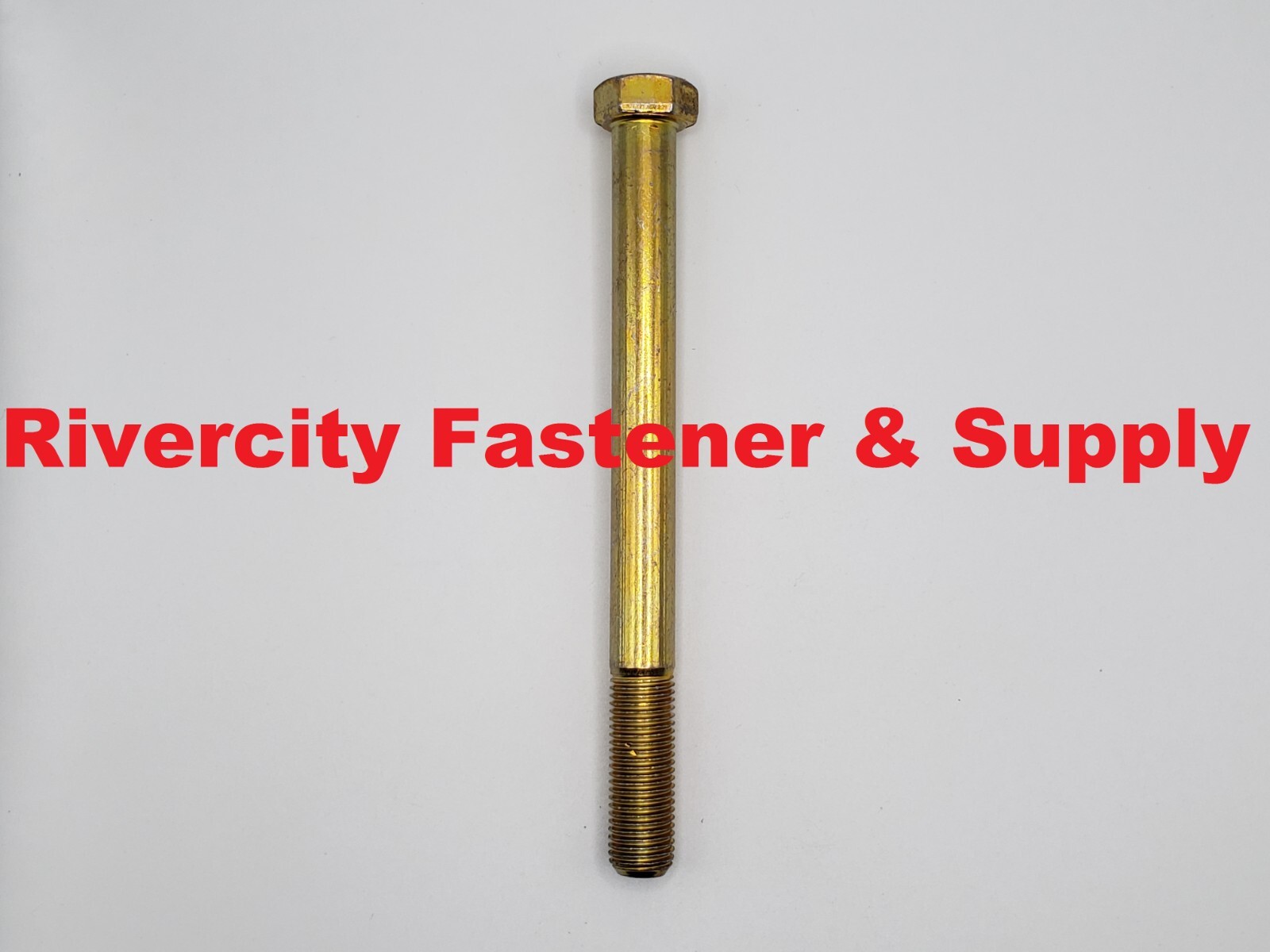 7/16-20×5 Hex Head Cap Screws 7/16-20 x 5.0 Bolts 7/16×20 x 5 Grade 8