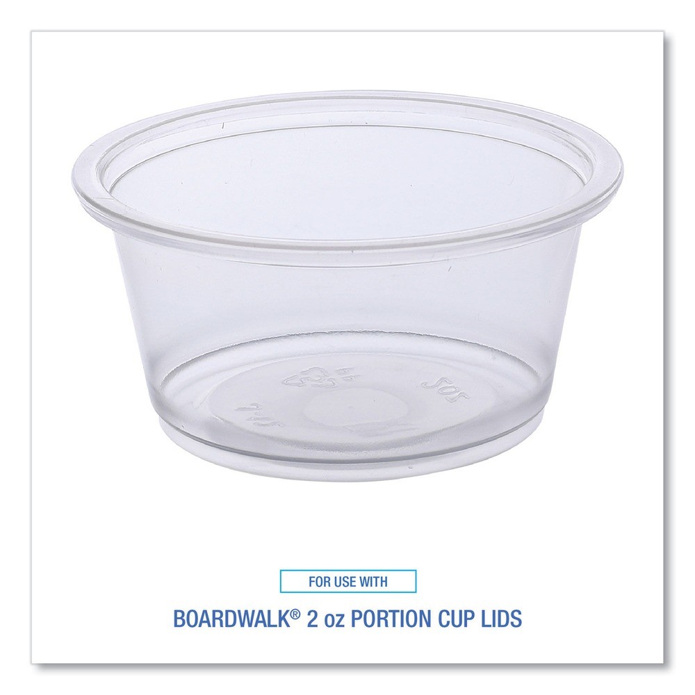 Boardwalk PRTN2TS 2 oz. PP Souffle/Portion Cups – CLR (2500/Carton) New