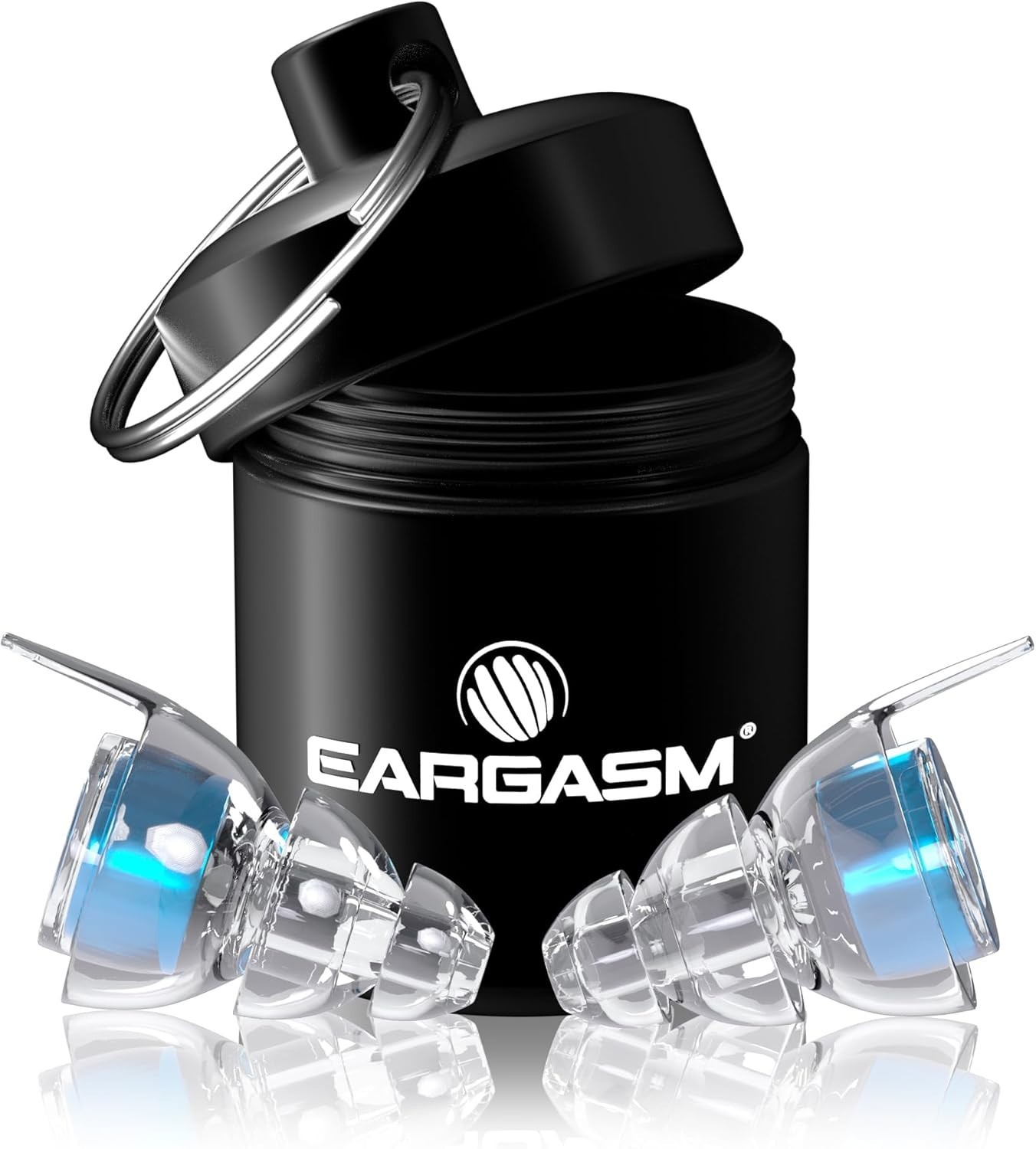 Pristine Sound Quality Blue Earplugs – Reusable Noise Reducers for Everyday Use