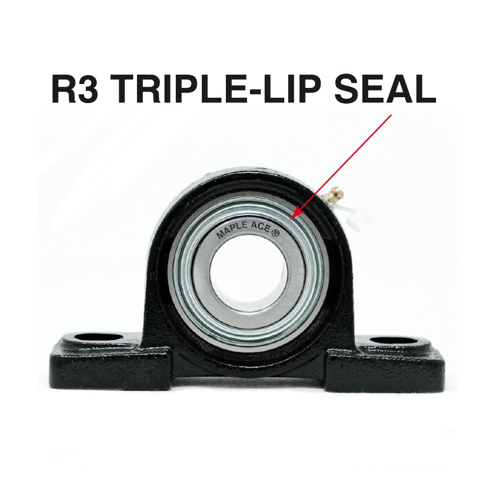 122043, 122044 Pillow Block Bearing fits Grassshopper, 70345 fits Woods (Qty 1)