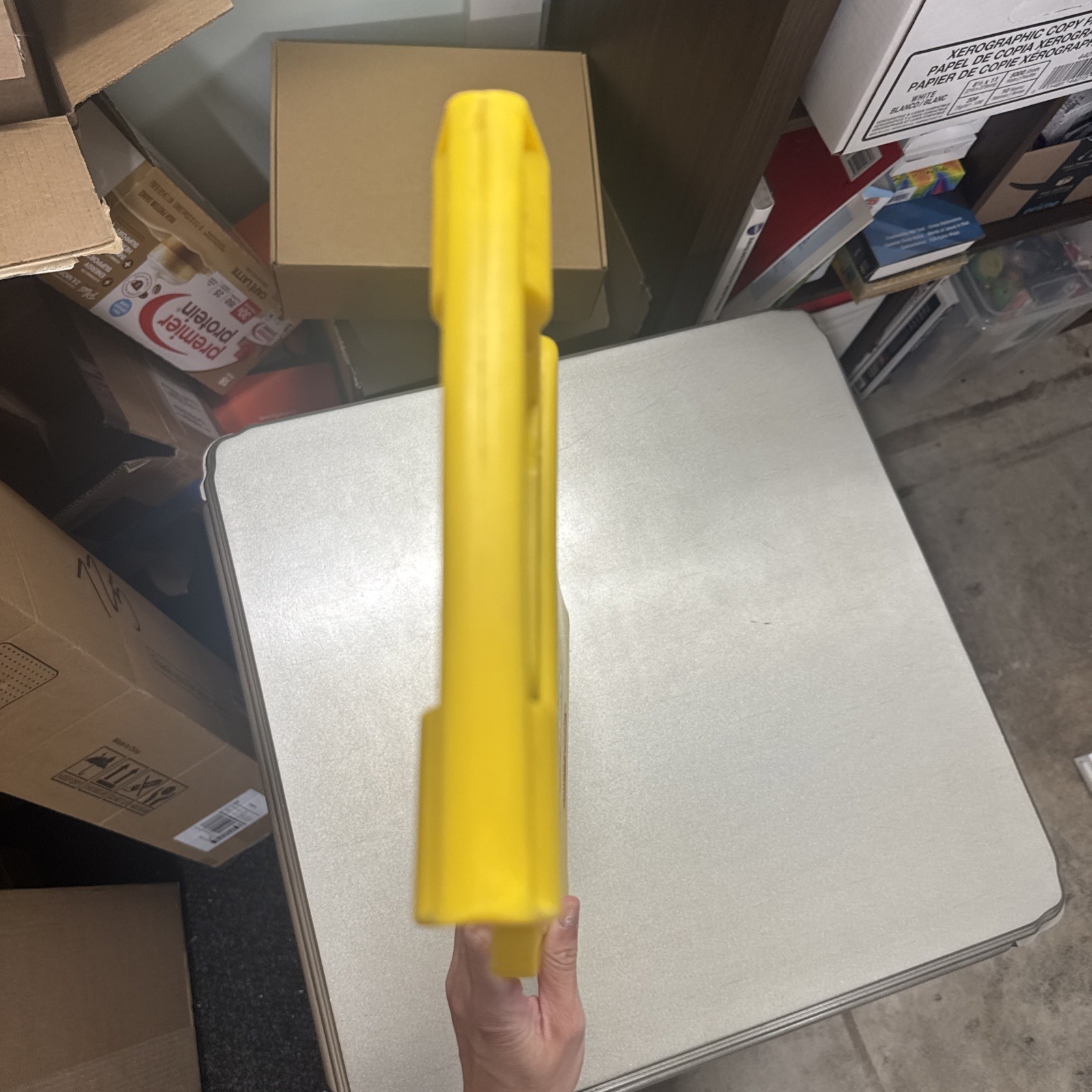 RUBBERMAID CAUTION WET FLOOR YELLOW 1 SIDED SIGN WALL DECORATION
