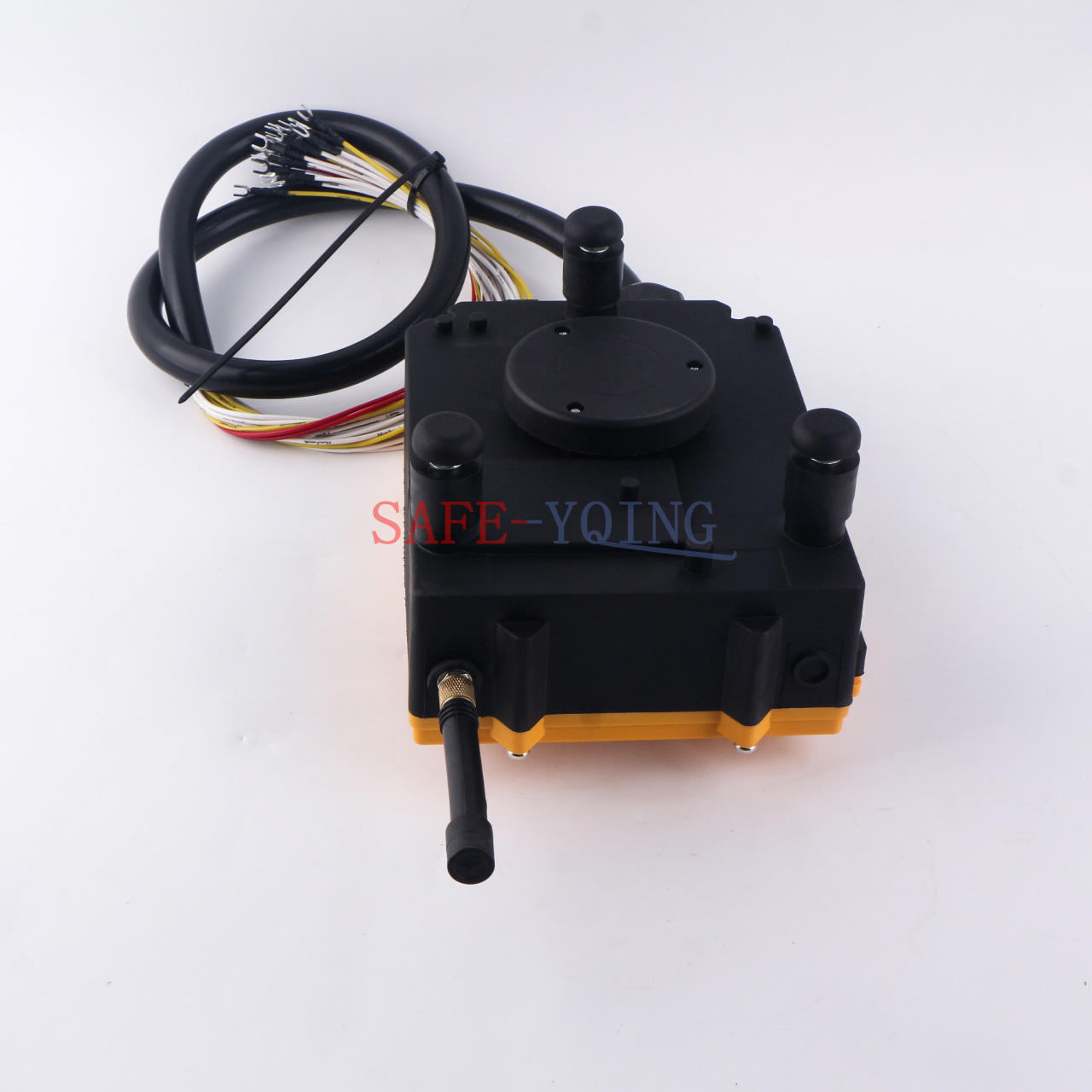 2 Emitter +1 Receiver Hoist Crane Radio Wireless Remote Control F24-6D 18~65V