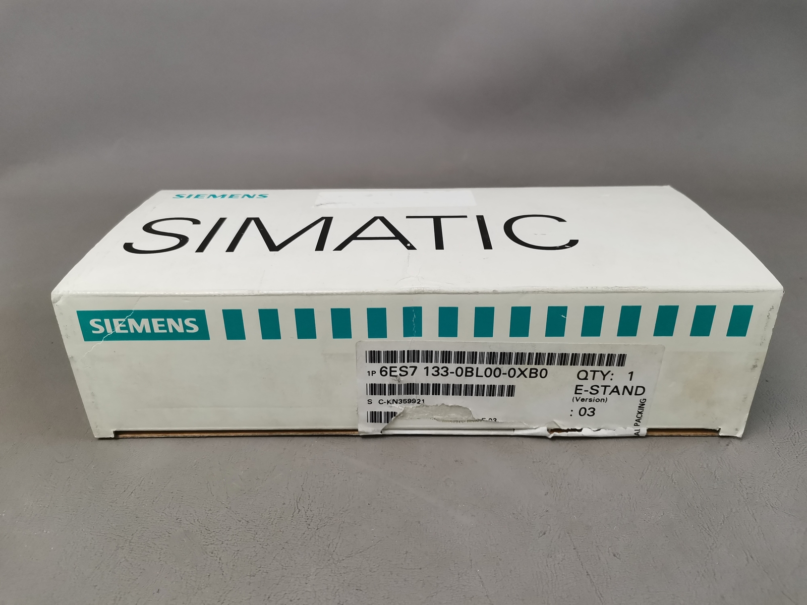 Siemens 6ES7 133-0BL00-0XB0 NEW Original Packaging Seal Open