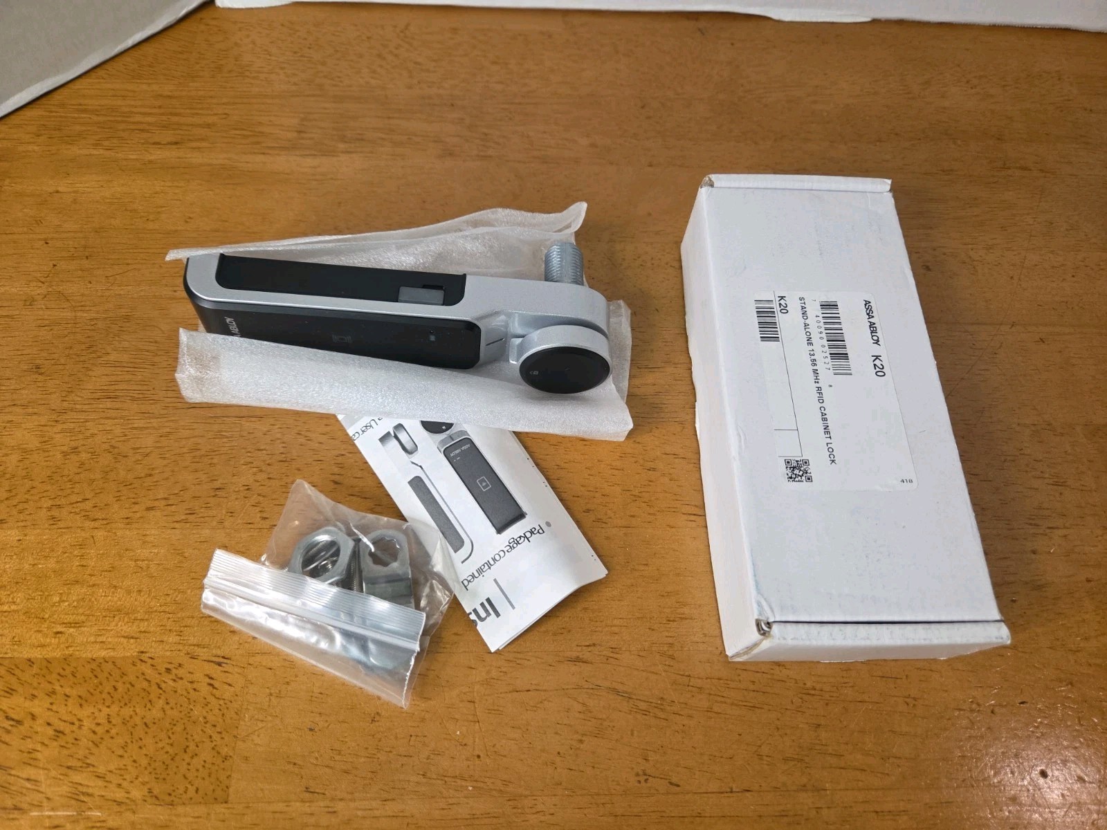 ASSA ABLOY K20 STAND ALONE 13.56 MHz RFID CABINET LOCK