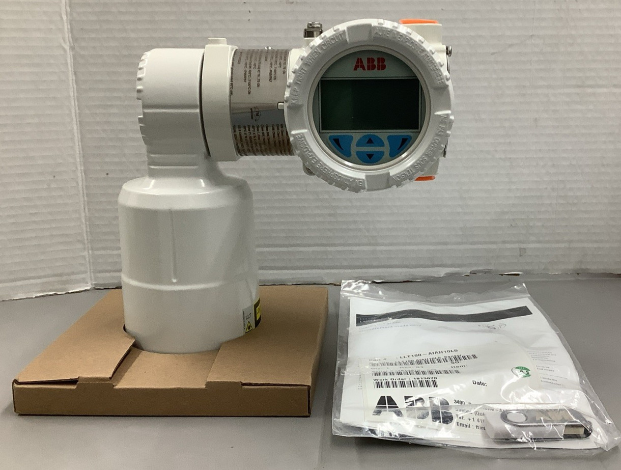 ABB LLT100.AIAH10L5 Laser Level Transmitter 2″ 15.5-42VDC (R45)