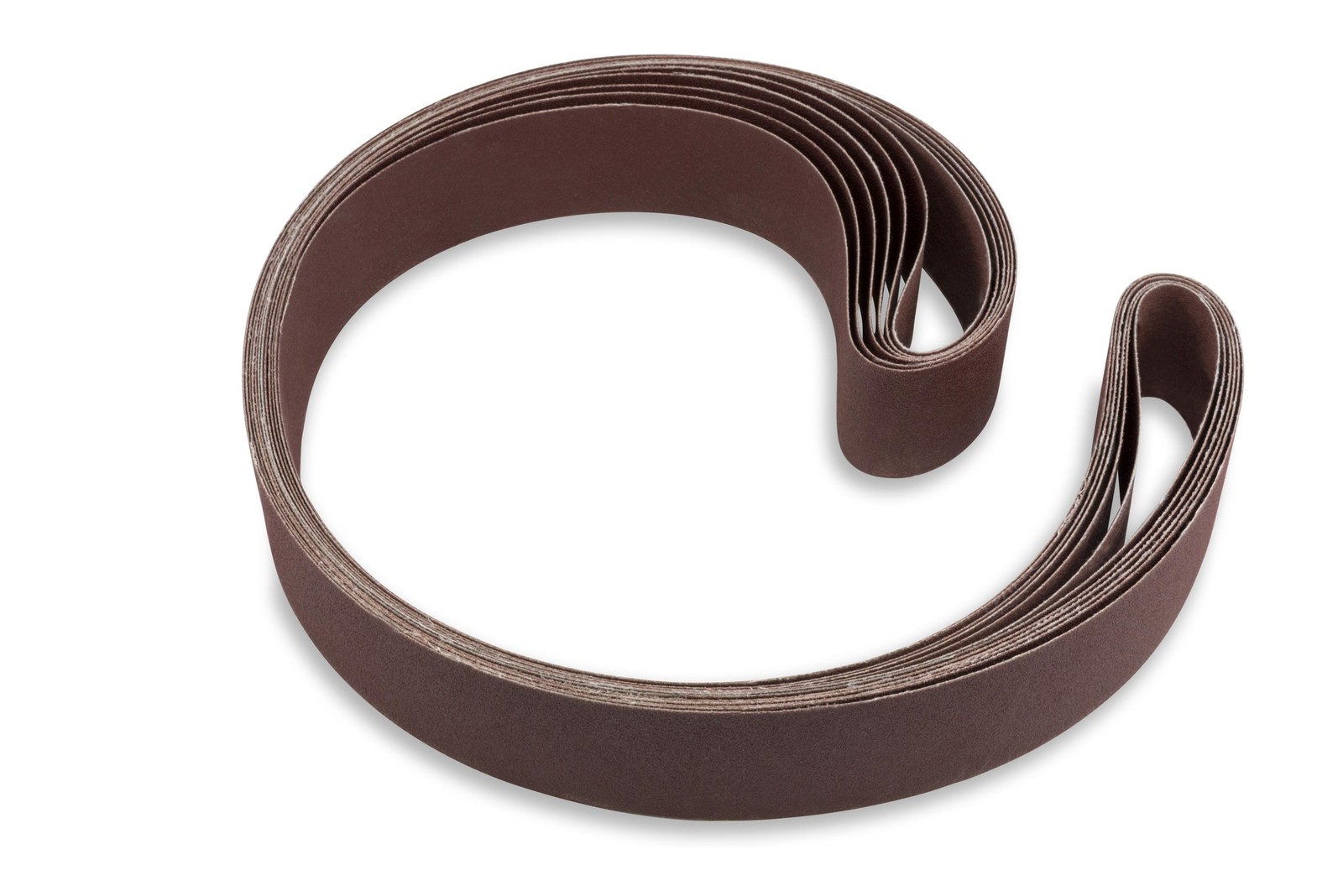 2 X 48 Inch 80 Grit Aluminum Oxide Multipurpose Sanding Belts, 6 Pack