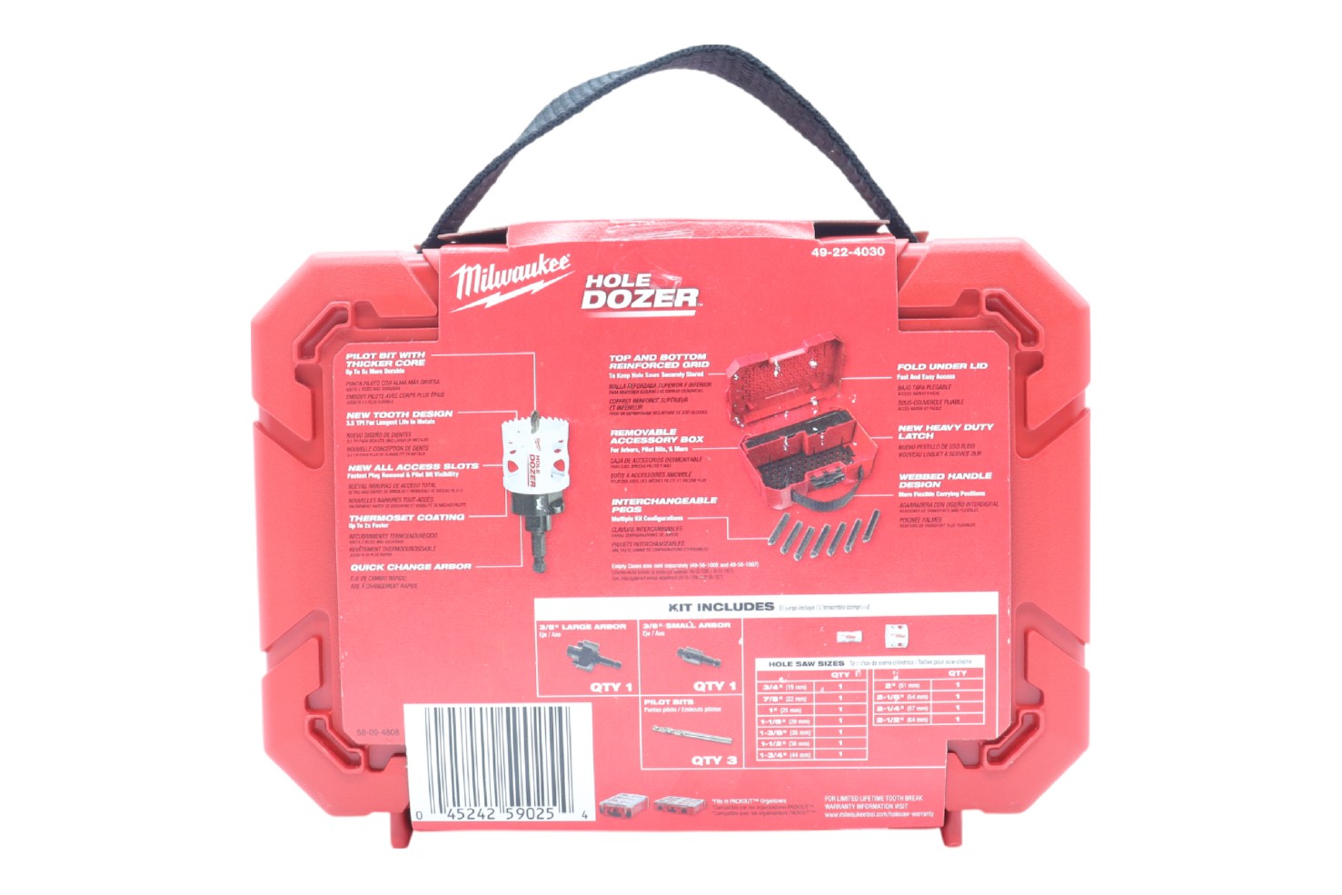 Milwaukee 49-22-4030 All Purpose Hole Saw 16 pcs