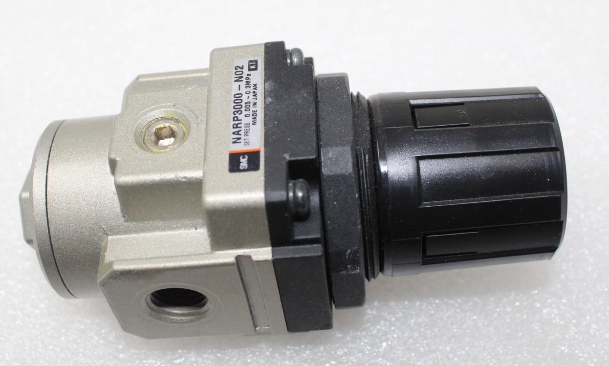 SMC NARP3000-N02 Precision Regulator, 0.005-0.3 MPa Set Pressure, 1/4″ NPT