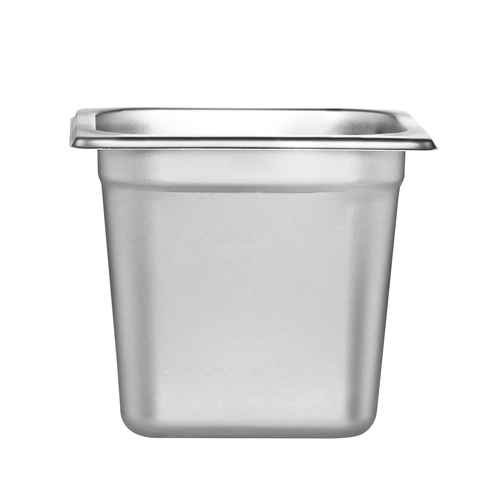 VEVOR 6 Pack 1/6 Size Hotel Pans Steam Table Pan Stainless Steel 6″ Deep