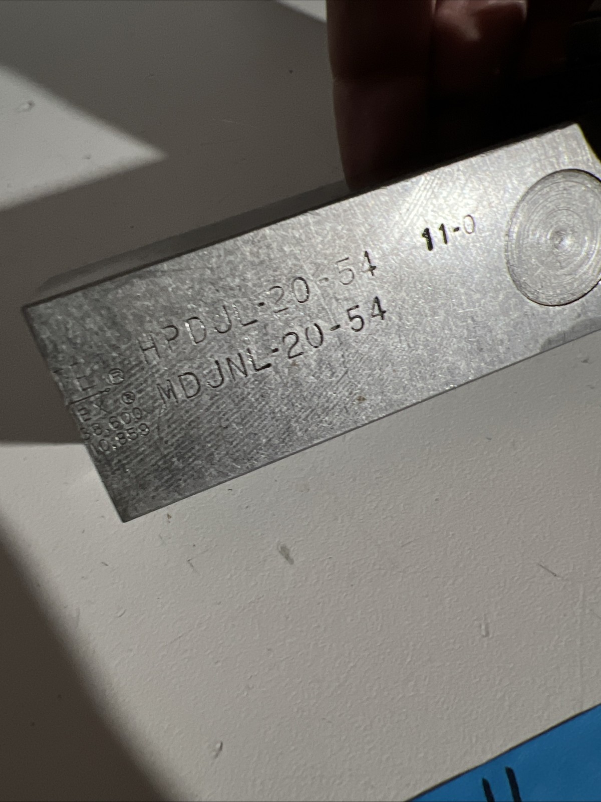 valenite HPDJL-20-54 Indexible Carbide Lathe Toolholder MDJNL 5”OAL 1.25”Shank