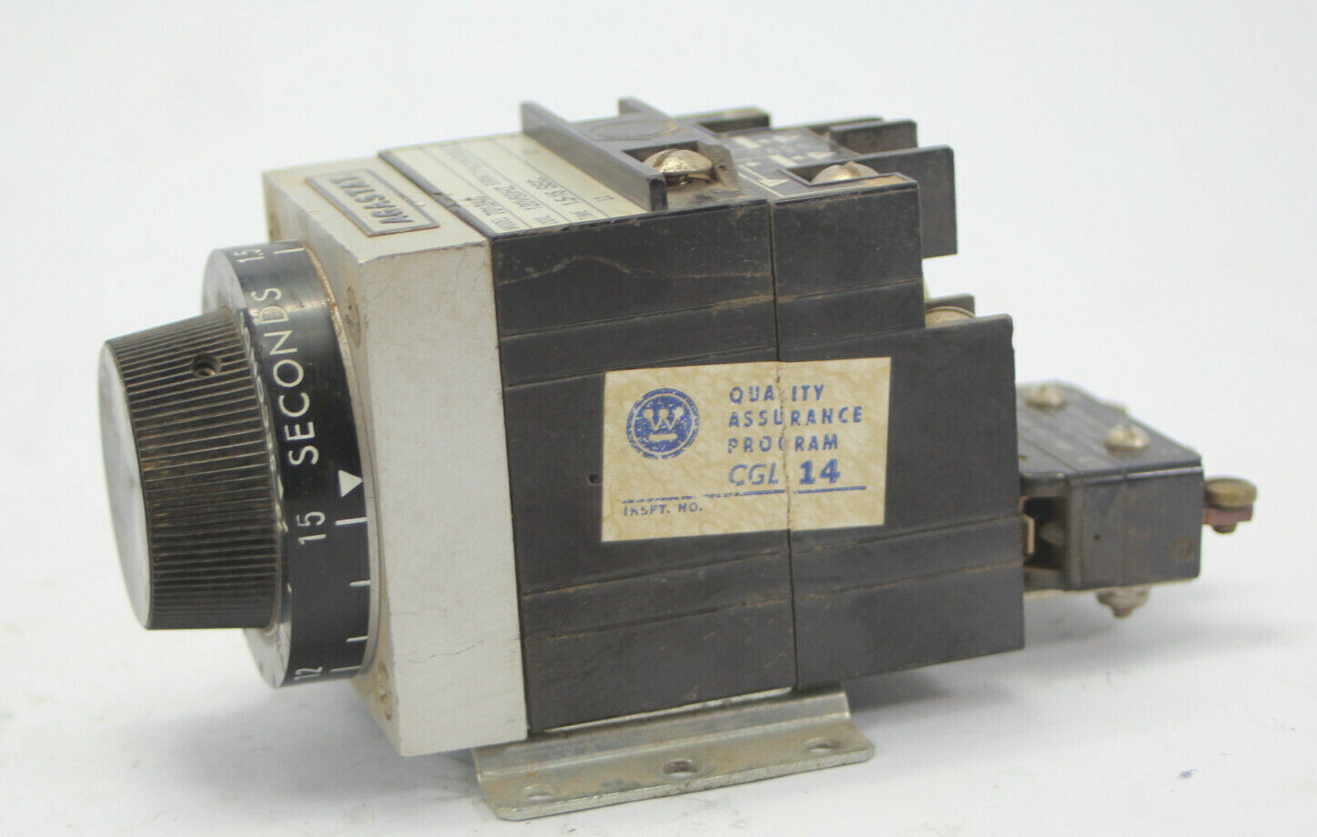Agastat 7012AC Timing Delay Relay 120V 1.5-15 Seconds Used