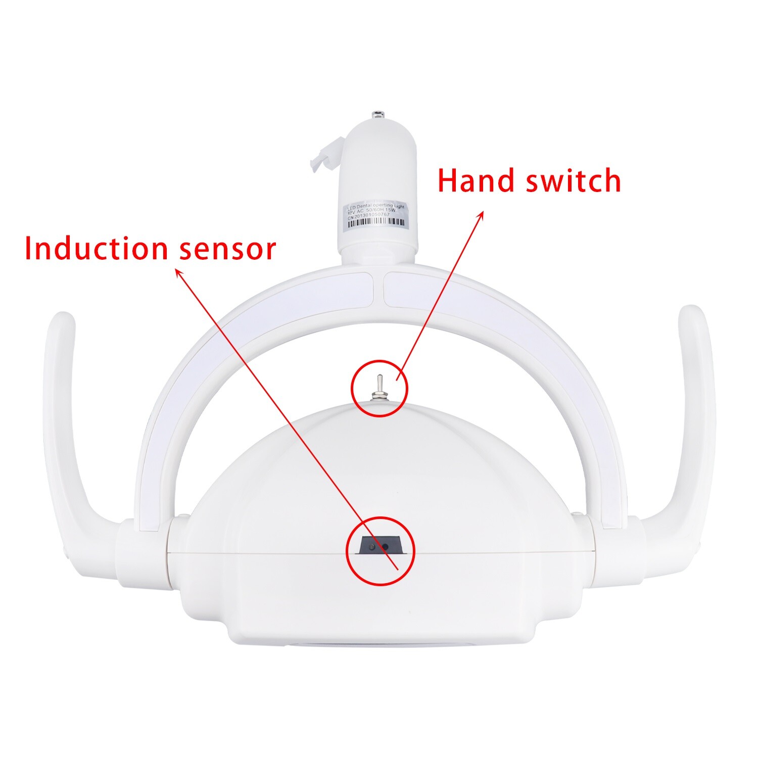 20W Dental Induction Lamp LED Oral Operation Light For Dental Unit Chair 22mm