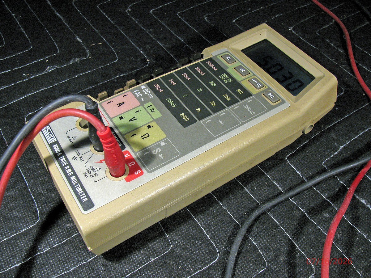 Fluke 8060A True RMS Multimeter