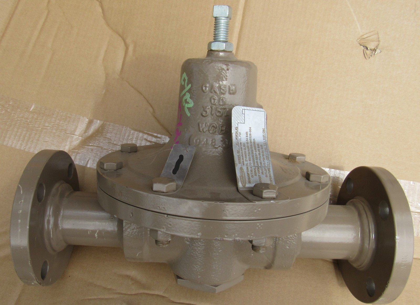 Cashco DN50 2H9-5S37-64X55182A Pressure Regulator 2″ Flanged 70-150 PSI NEW