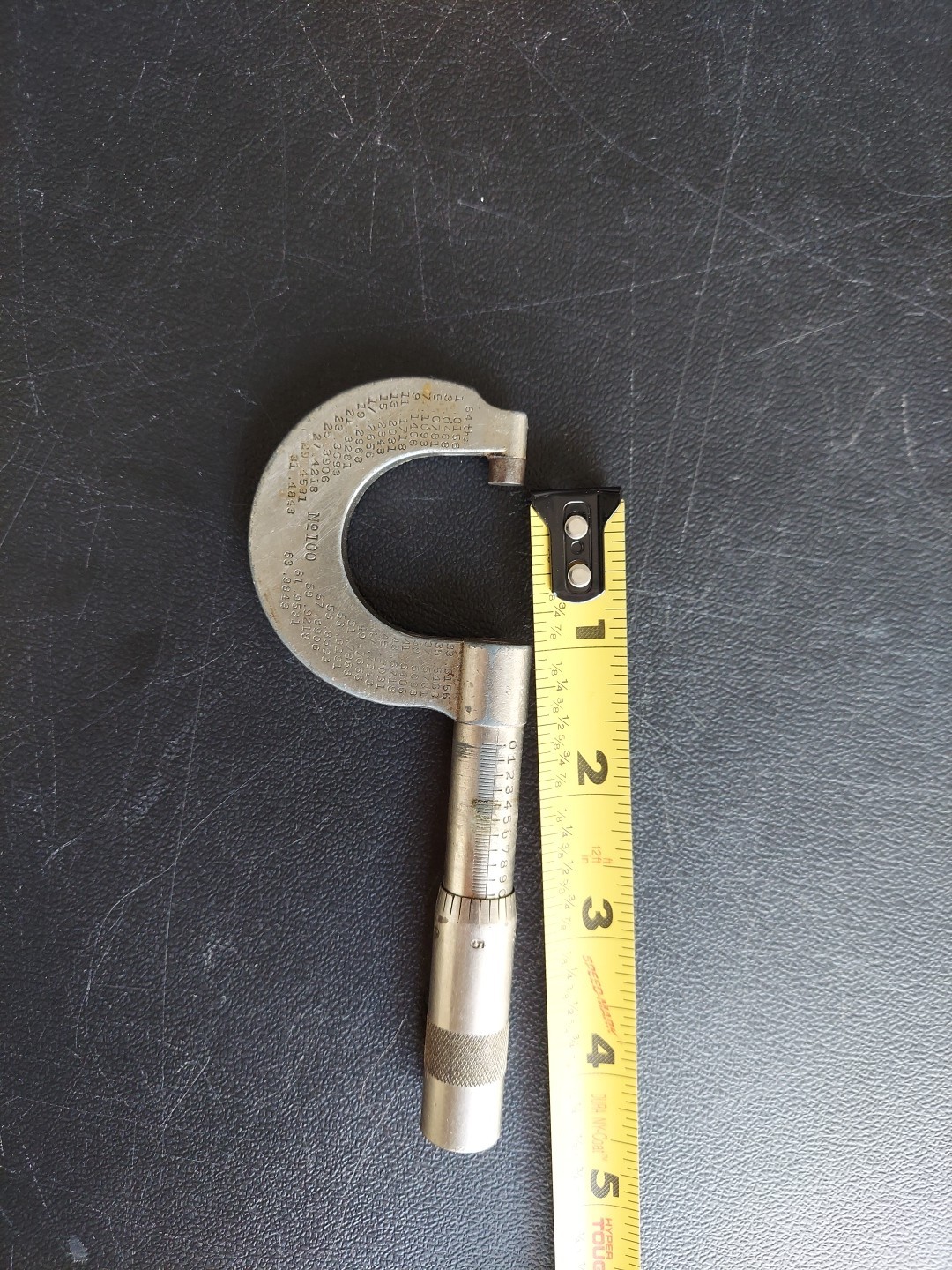 VINTAGE 0-1″ STAR TOOLS MICROMETER, USA