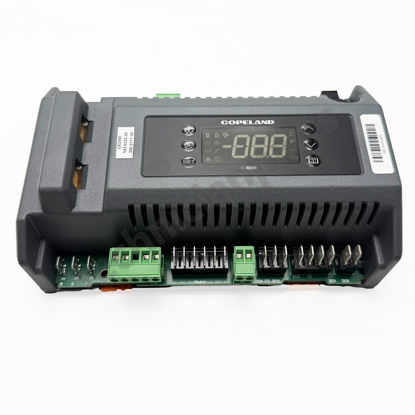New Emerson XCM25D unit controller 543-0220-00 with built-in display screen