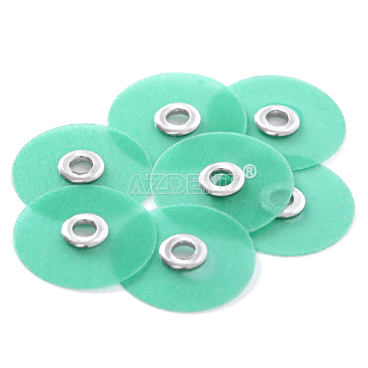 80pcs Dental Composite Finishing Polishing Discs assorted kit + Mandrel 12/14mm