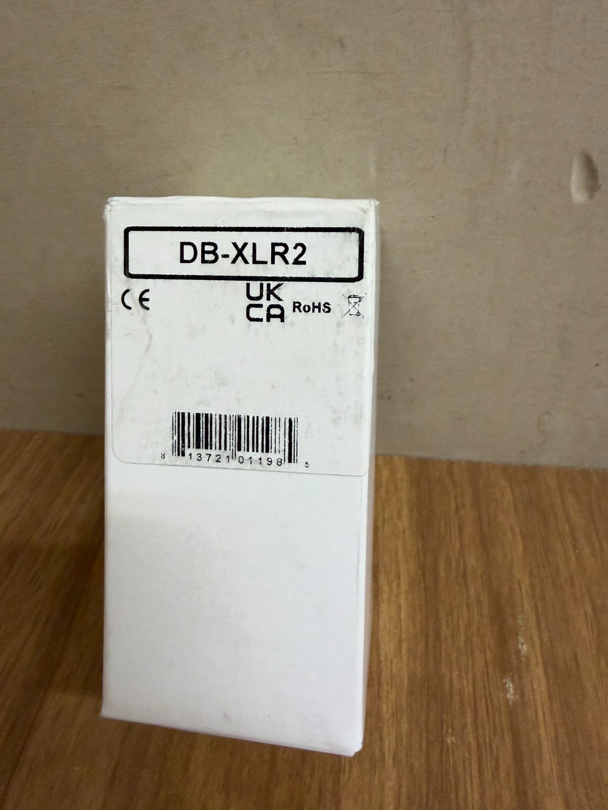 RDL DB-XLR2 / DBXLR2 3 Pin Female 3 Pin Male Wall Plate