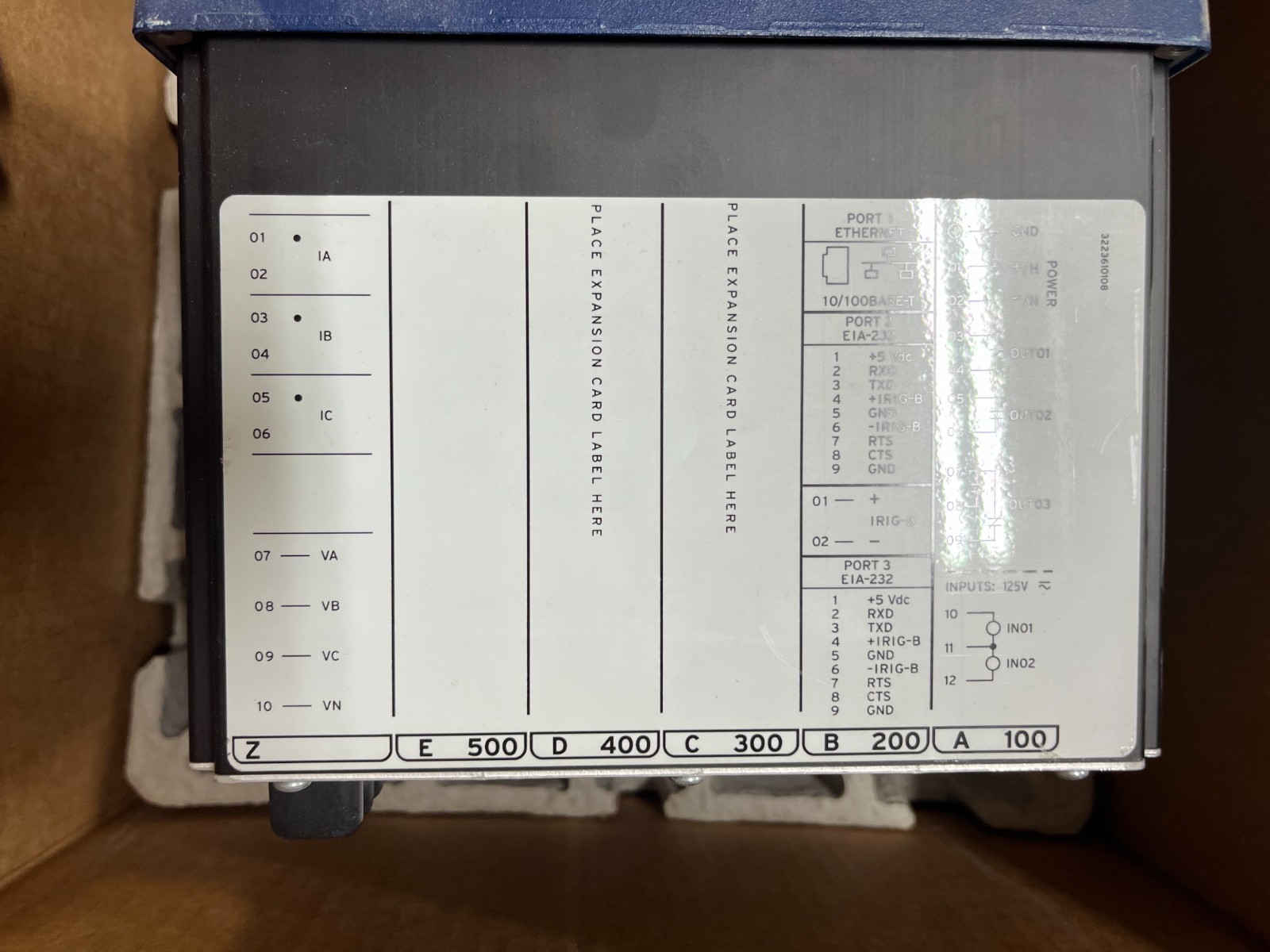 SEL-735 POWER QUALITY AND REVENUE METER 0735BX00944CXXXXXX1601XX NEW OPEN BOX