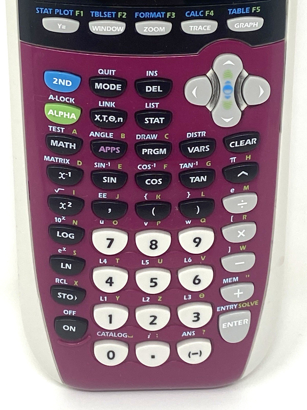 TI-84 Plus C Silver Edition Pink Graphing Calculator W/ Brand NEW BATTERY!