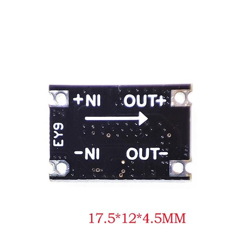 5V Regulator 6pcs Mini Reducer DC 5-30V 12V 24V Buck to Black