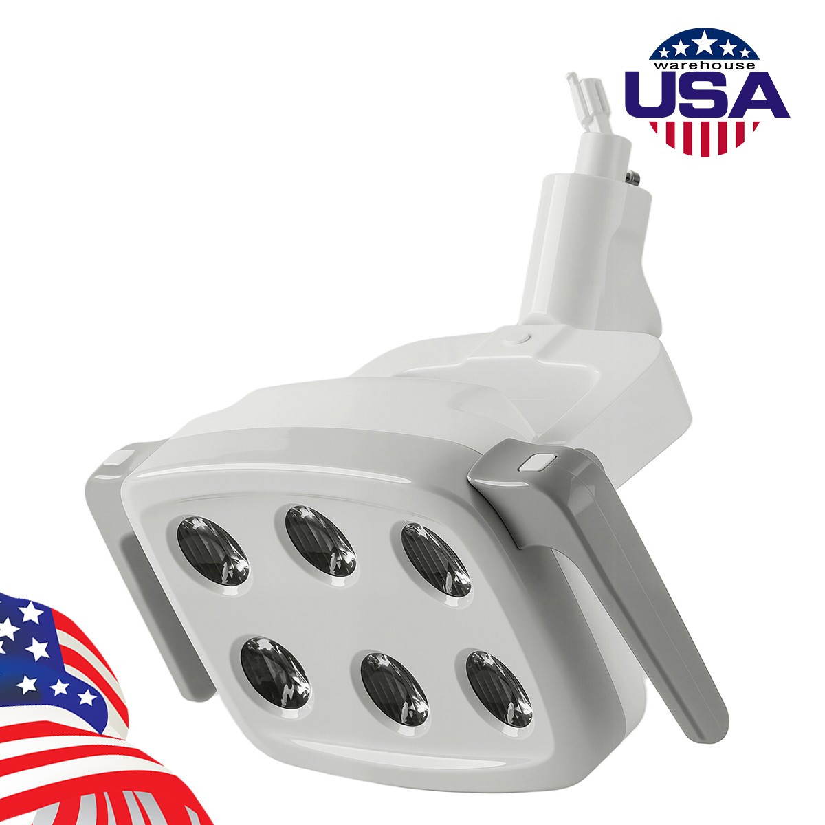 Dental LED Lamp 6 LED Light For Dental Unit Chair Adjustable Oral Light 22&26MM