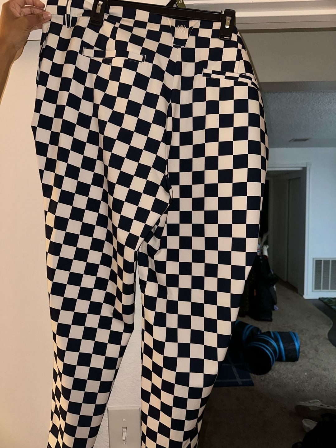 Chef Pants Checkered Black and White