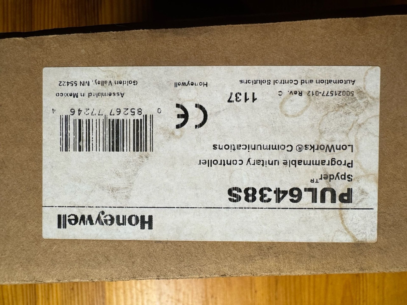 NEW Honeywell PUL6438S Spyder TR LonWorks Programmable Unitary Controller
