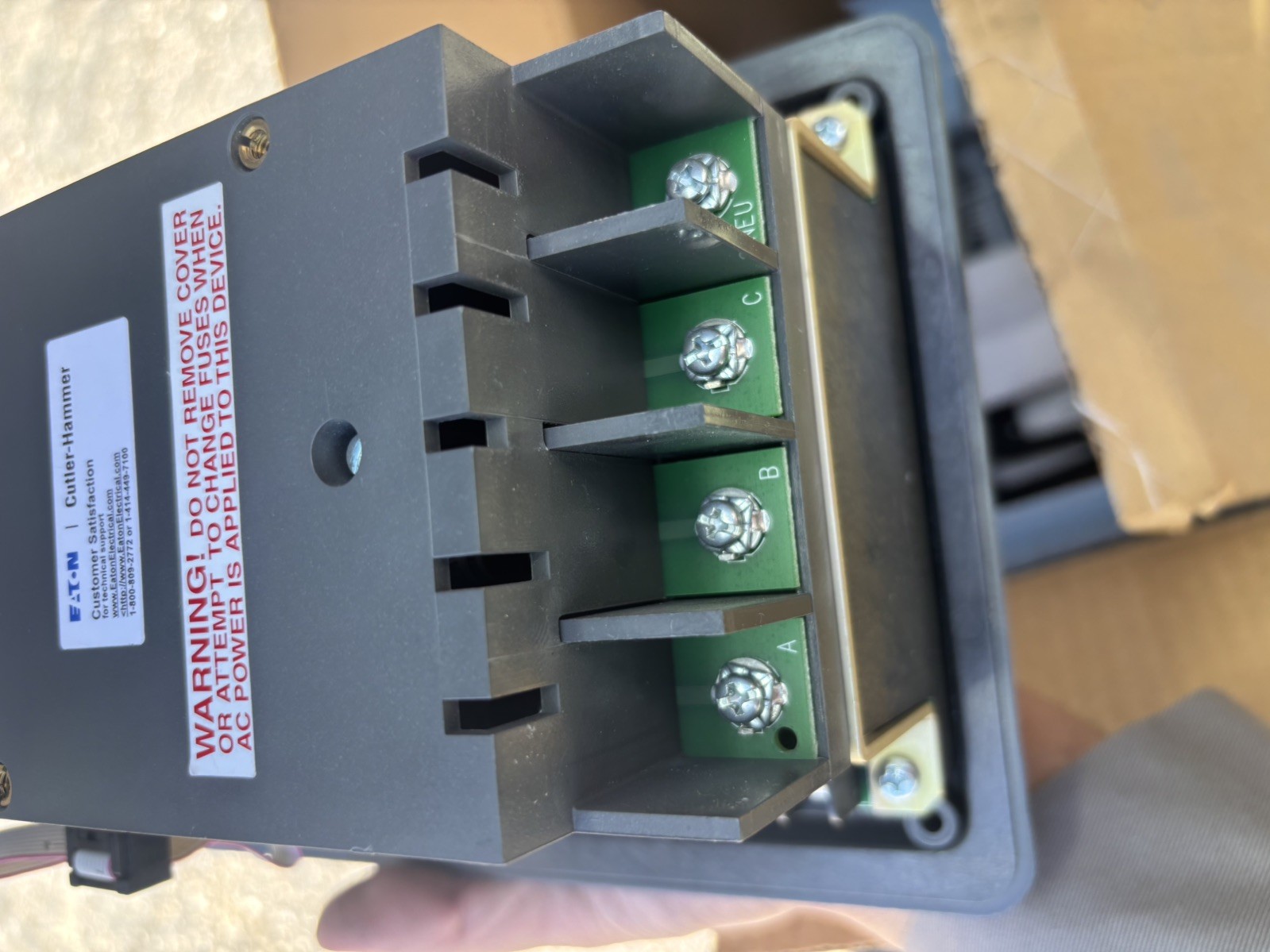 Eaton IQDP-4000, 66D2040G01 Relay Protective Device DP4030