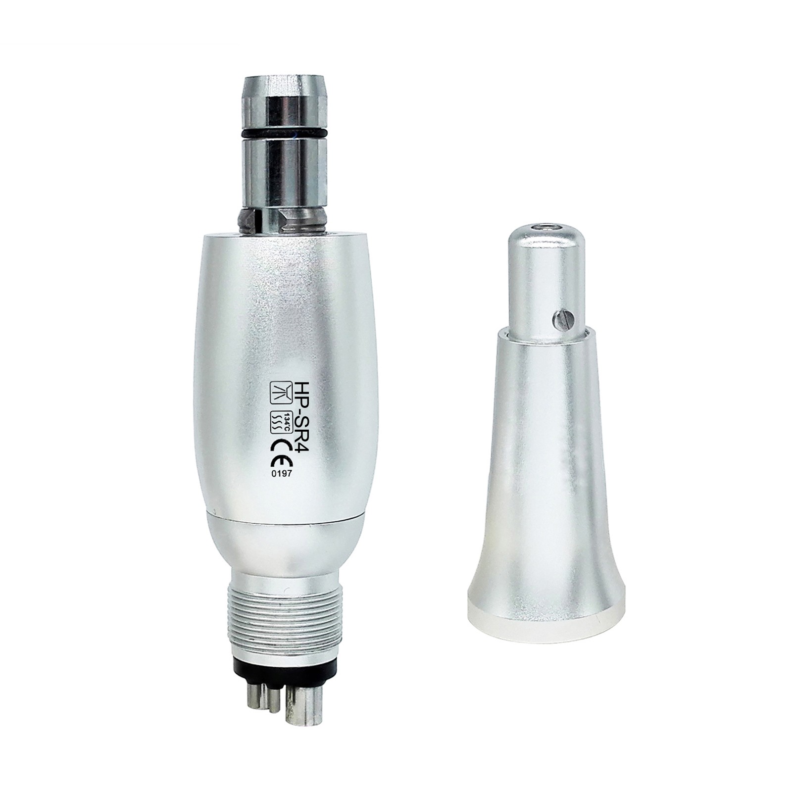 1-5* Dental Hygiene Prophy Handpiece Air Motor 4Holes 4:1 Nose Cone 360°Swivel