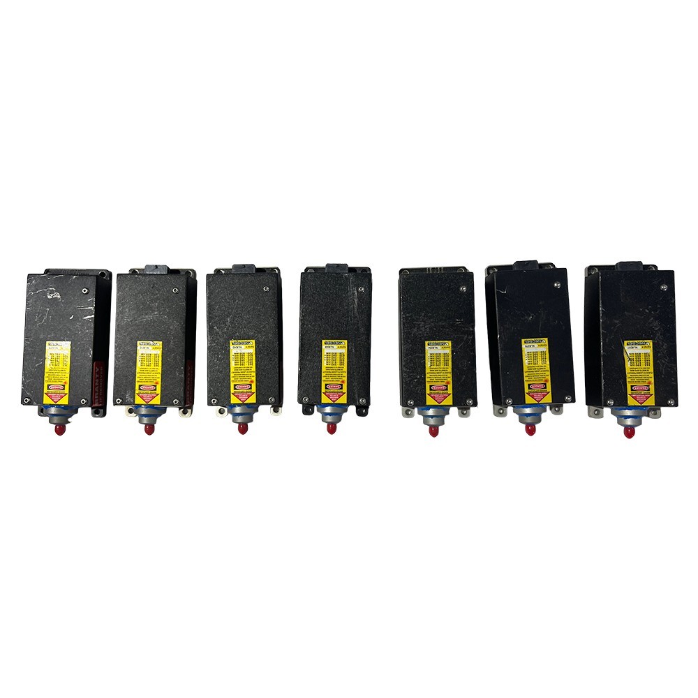 Lot of 7x Necsel NL8257 RGB Laser Modules – Multi-Color Visible Laser Array