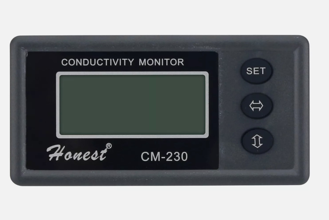 CM-230 Water Conductivity Meter Online Monitor with Plastic Threaded Electrode