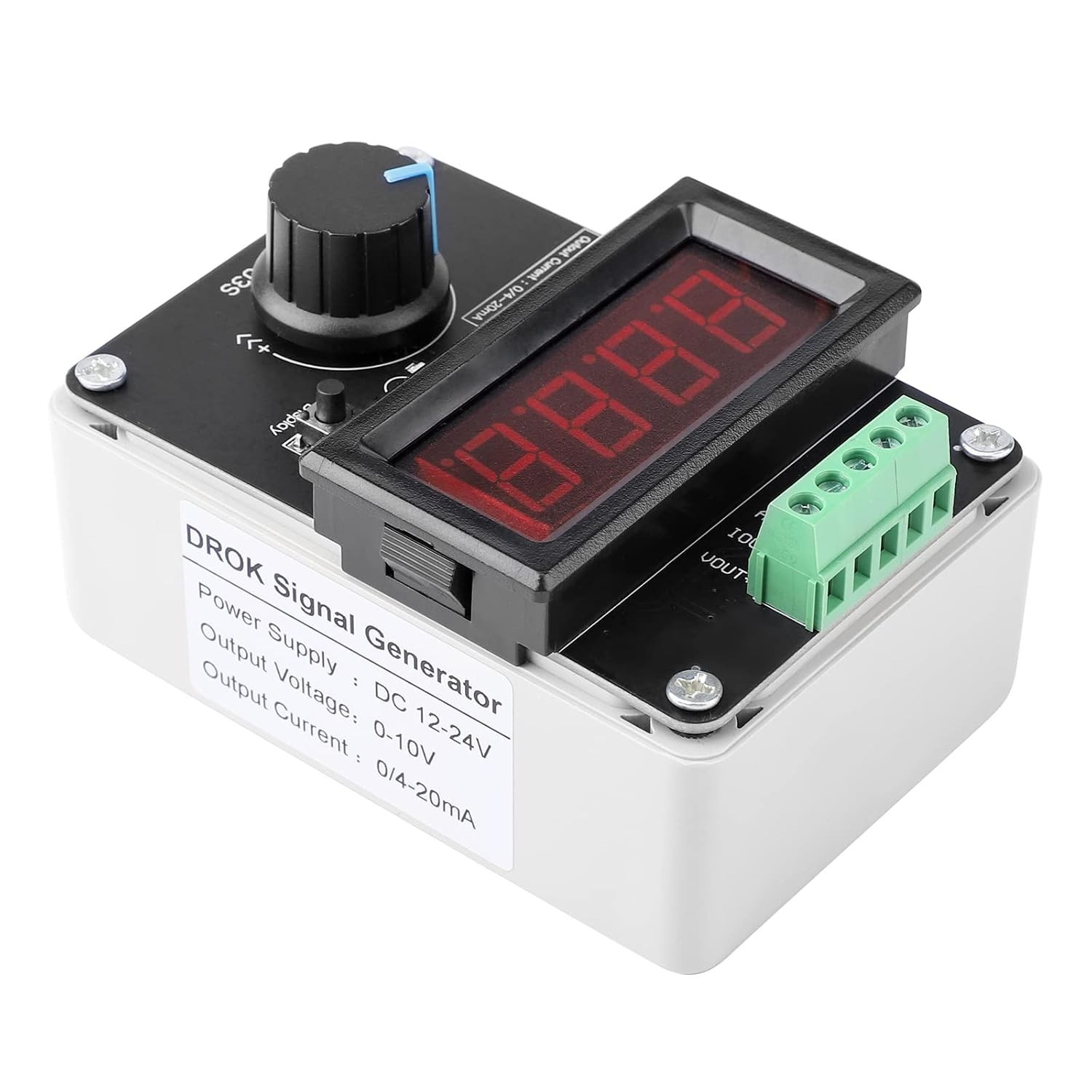 4-20mA Generator, Adjustable Signal Generator, DC 0-10V 0 4-20mA Current Volt…