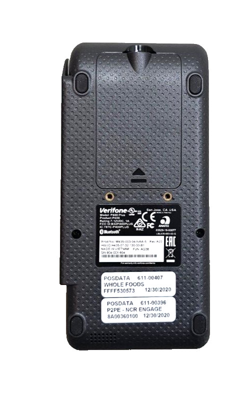 Verifone Engage P400 Plus Pinpad M435-003-04-NAA-5, Magnetic, Smart, NFC Reader