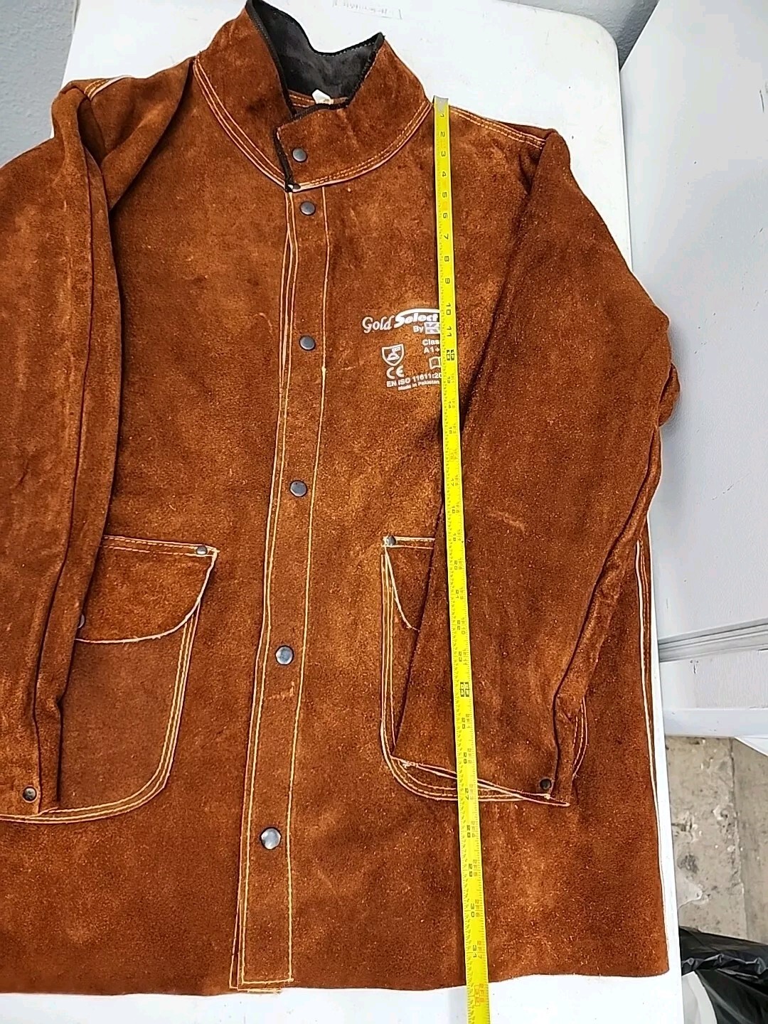 Unknown Brand Leather Welding Jacket