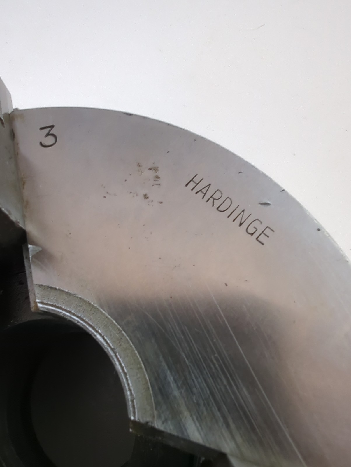 Hardinge 30AHC 5″ 3-Jaw Lathe Chuck, 2 3/16-10 Threaded Mount
