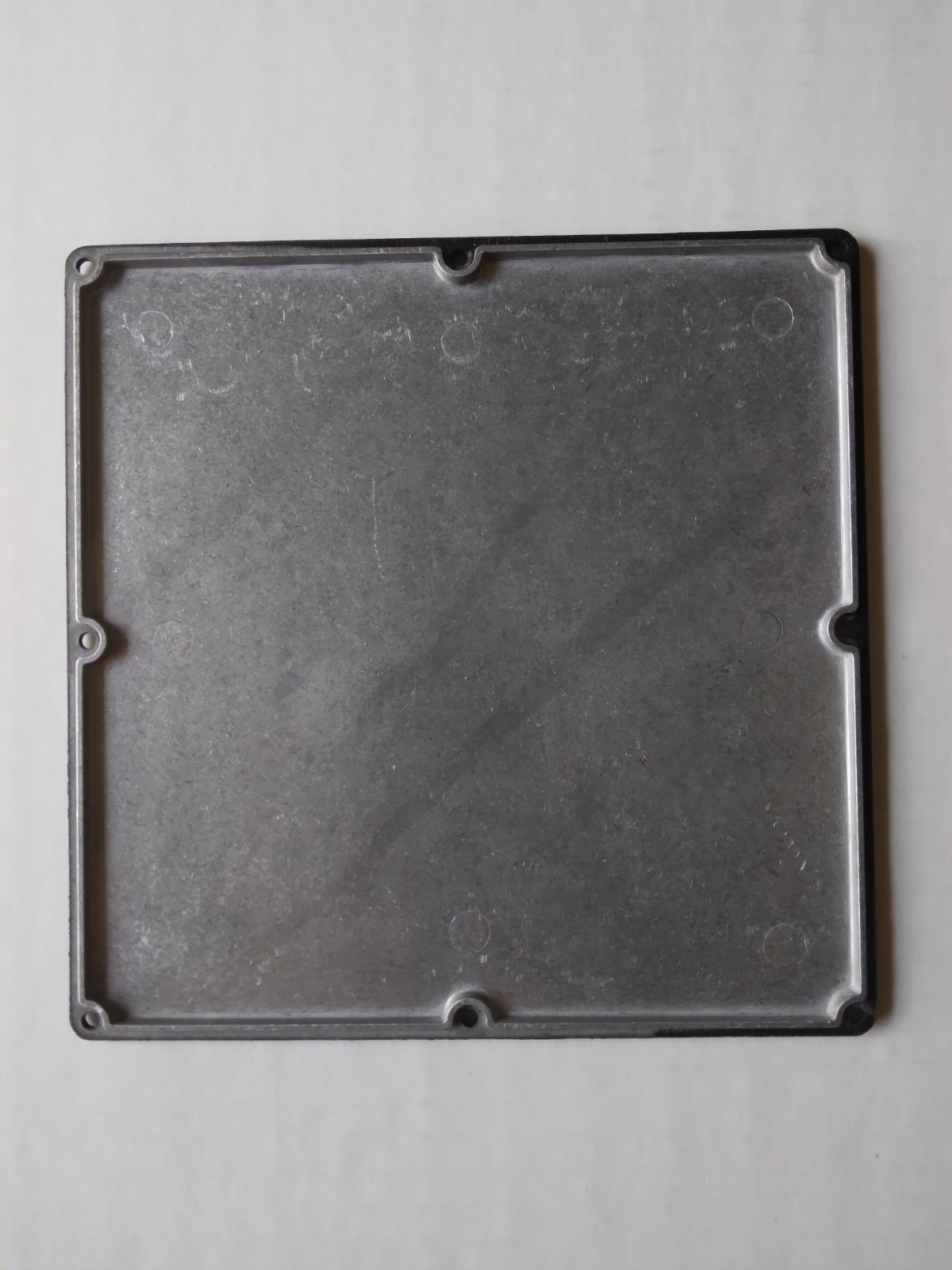 Heavy Duty Metal Project Box Large Black Vintage (7 1/4″ x 7 1/4″ x 2 5/8″)