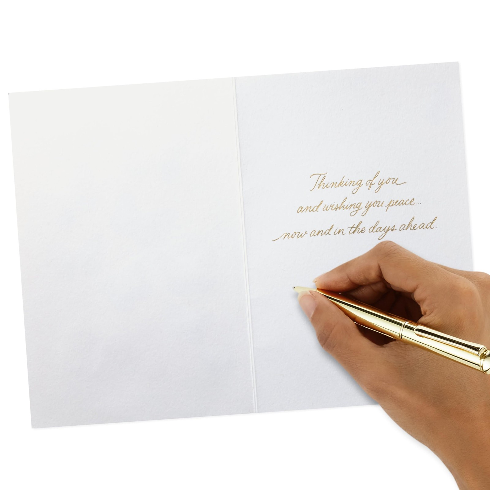 Hallmark Signature Sympathy Card (Butterflies) 11, Our Hearts Are With You