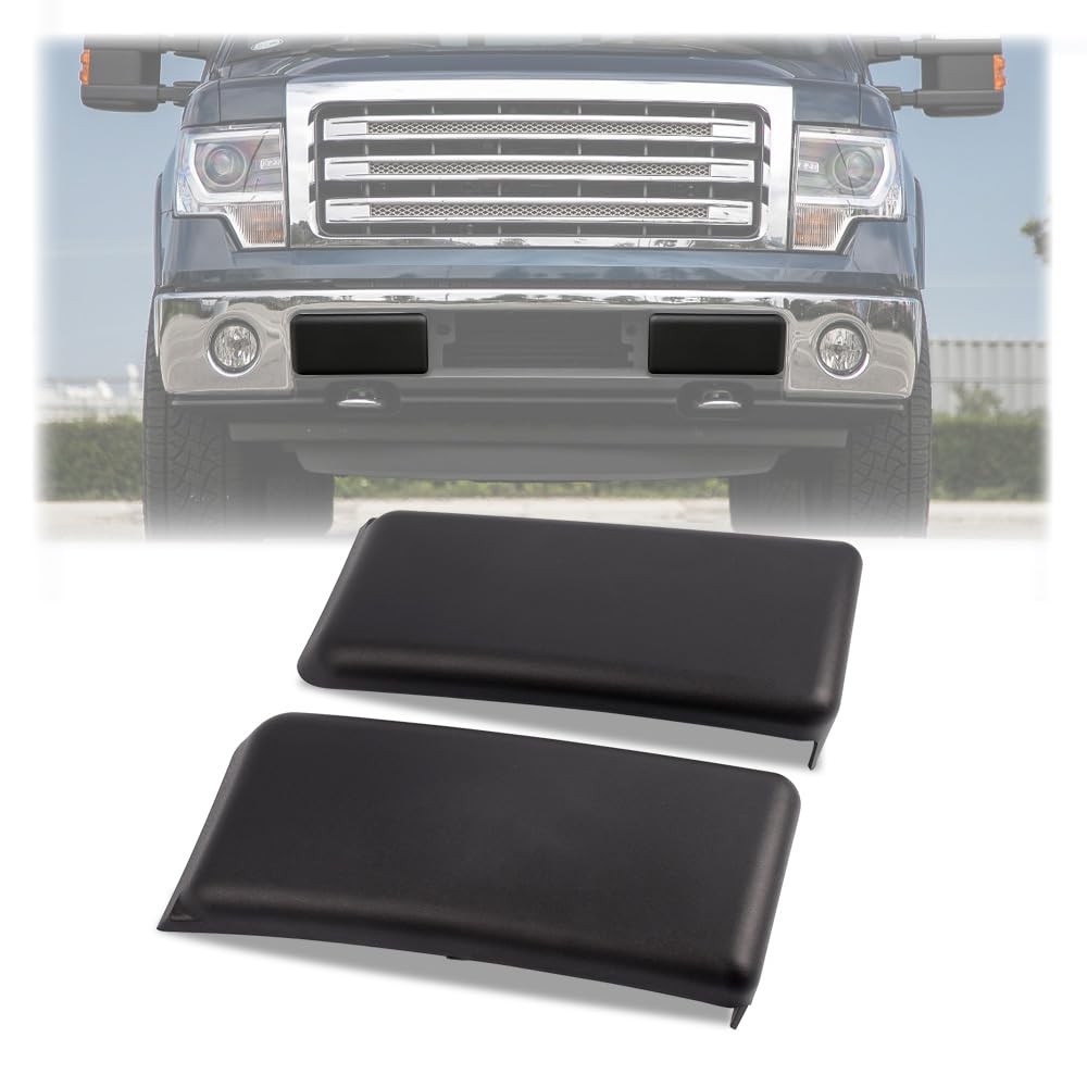 PIT66 Front Bumper Guards Inserts Caps Pads Compatible with Ford F150 2009201…