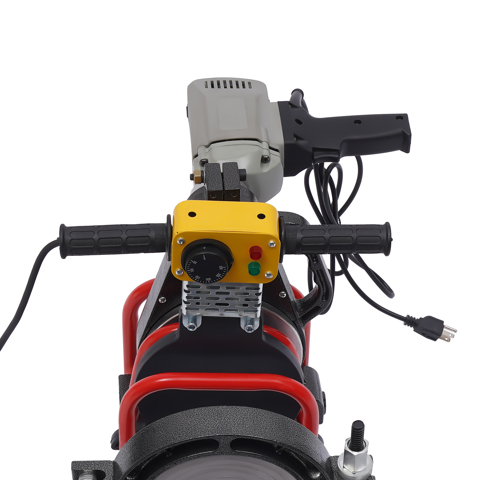 Pipe Fusion Welder 2 Clamps 63-200mm Manual PP PE HDPE Pipe Butt Welding Machine