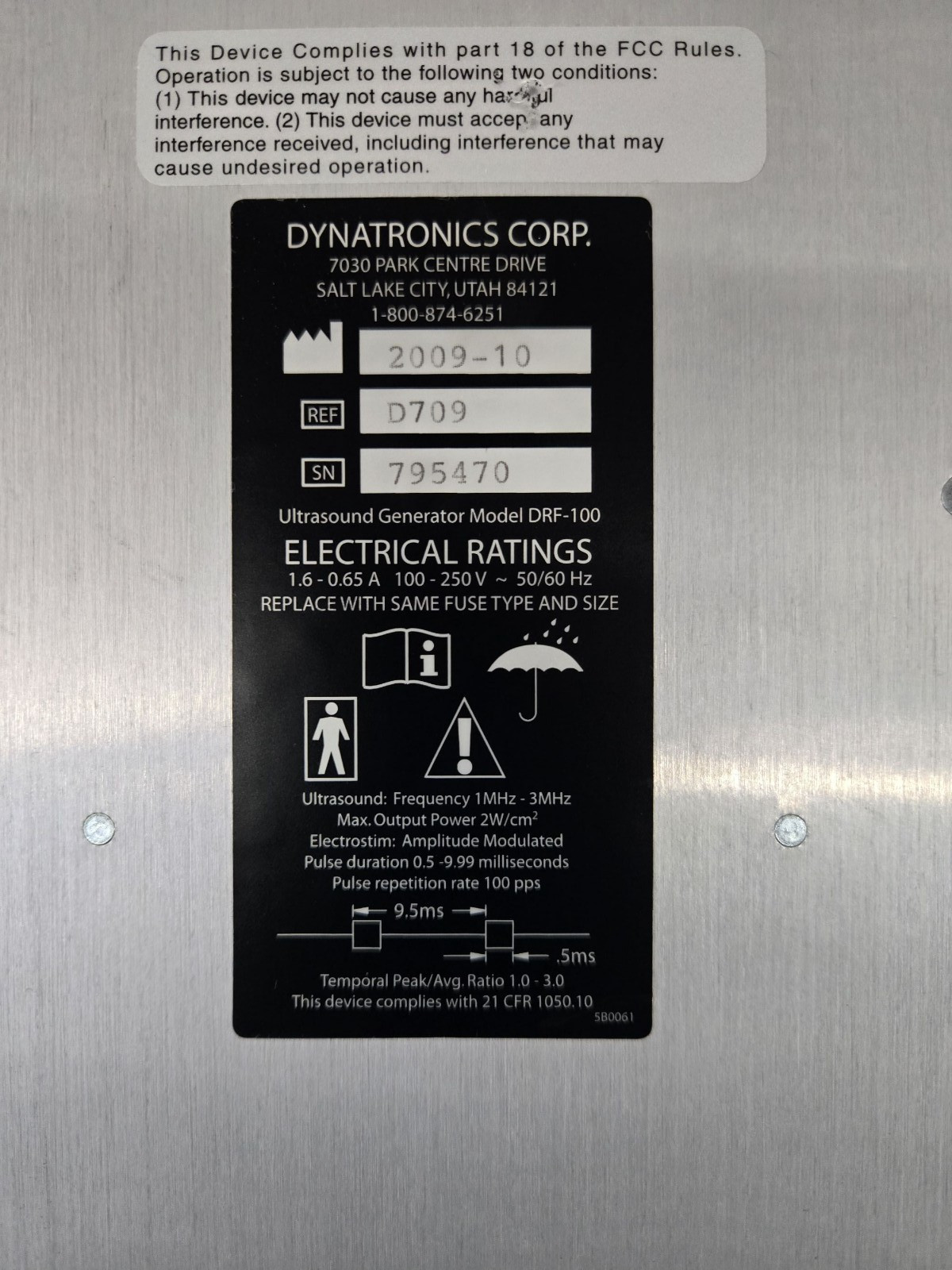 SOLARIS SERIES DYNATRON 709