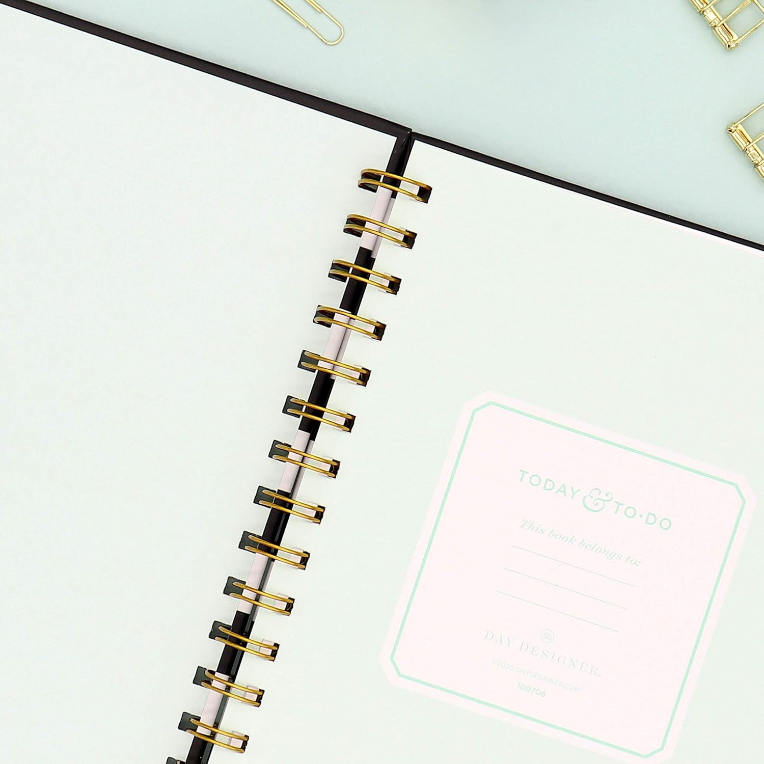 Day Designer for Today To-Do Notebook, 160 Ruled Pages, Twin-Wire Binding, Hardc