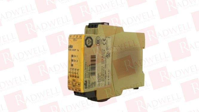 PILZ PZE X4VP 1/24VDC 4N/O FIX / PZEX4VP124VDC4NOFIX (USED)