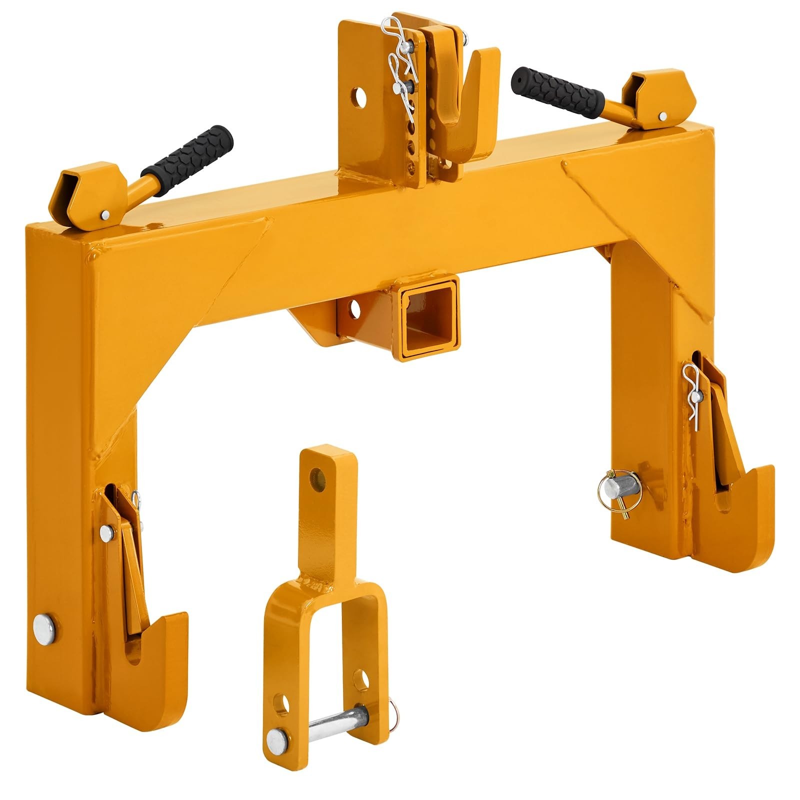 3 Point Quick Hitch Adapter For Category 1 Tractors & 2″ Receiver Hitch 3000Lbs